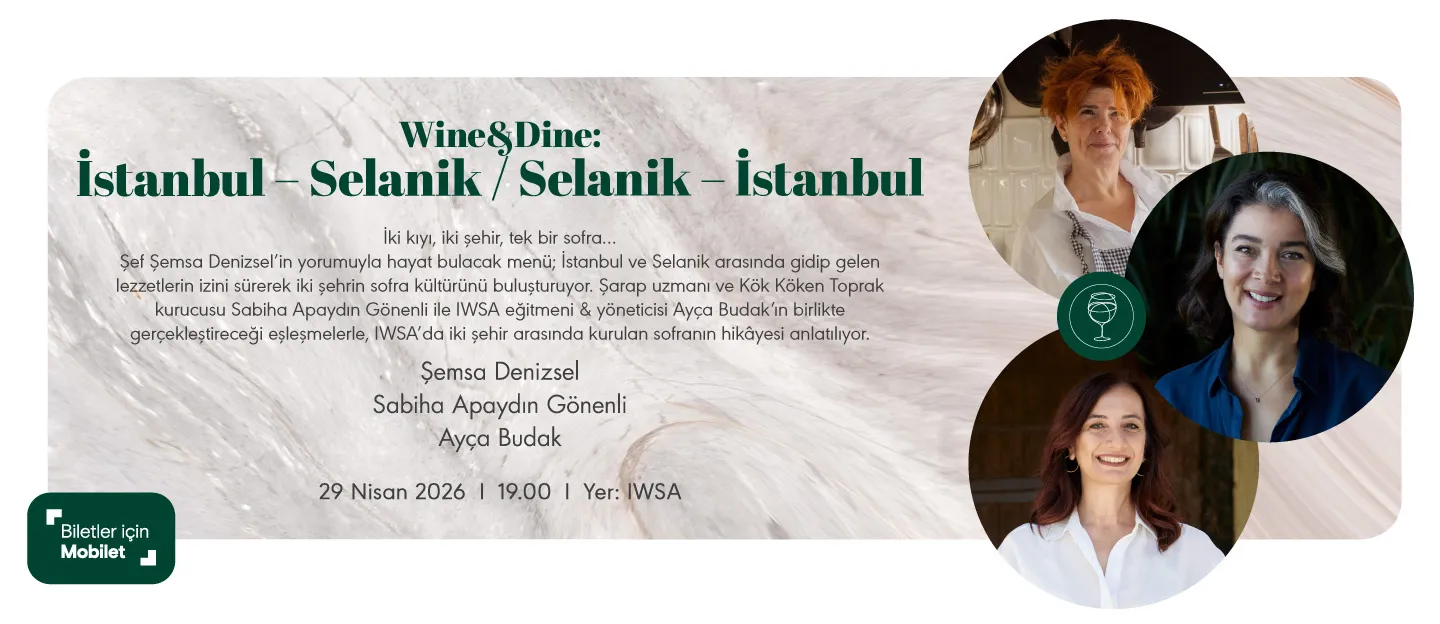 Wine&Dine:İstanbul- Selanik/Selanik-İstanbul