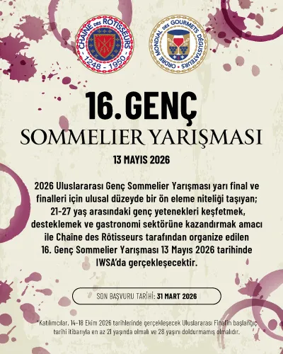 16. Genç Sommelier Yarışması