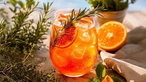 Biberiyeli Portakal Spritz