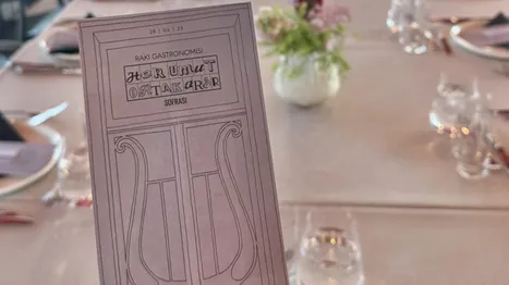RAKI GASTRONOMİSİ: HER UMUT ORTAK ARAR SOFRASI