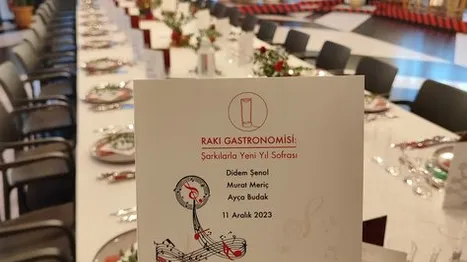 Rakı gastronomisi: Şarkılarla Yeni Yıl Sofrası