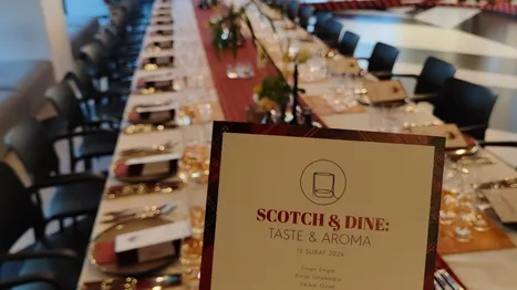 SCOTCH&DINE: TASTE & AROMA
