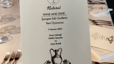 Wine&Dine: Şarapta Eski Usullerin Yeni Oyuncusu