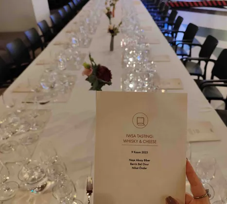 IWSA TASTING: WHISKY & CHEESE
