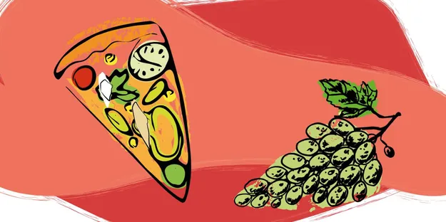 5 Farklı Pizza ve Üzümler