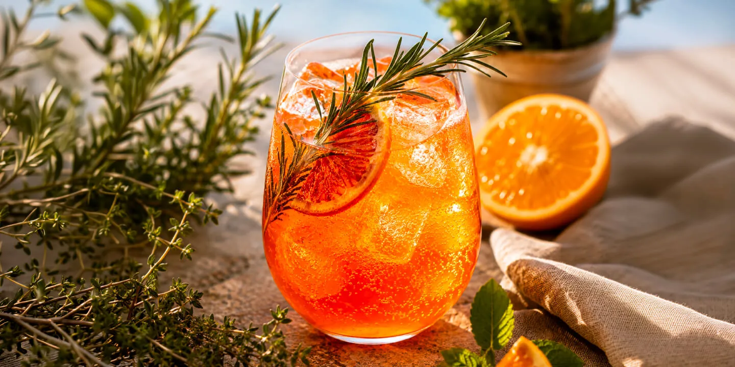 Biberiyeli Portakal Spritz
